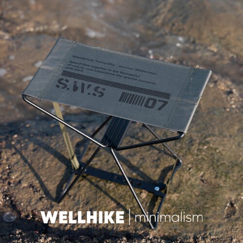 WELLHIKE户外SWS快拆马扎 折叠可携式小板凳钓鱼高铁露营写生椅子