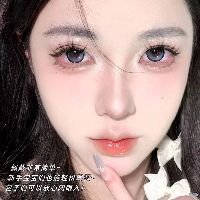 黑金萝莉浓密假睫毛网红单簇分段漫画芭比懒人轻欧美上镜睫毛新手