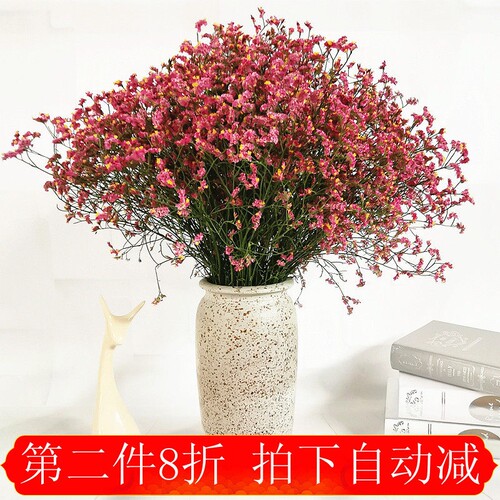 云南真花满天星水晶草风干鲜花干花花束家居客厅摆设装饰礼物DIY