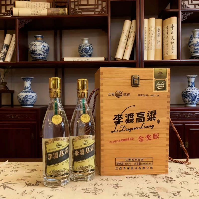 【李渡高粱酒金奖版】乌兰巴托纪念酒45度纯粮食白酒500ml装