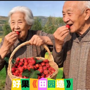 稀有品种当季新鲜水果现摘甜紅小山楂甜口山里红糖雪球