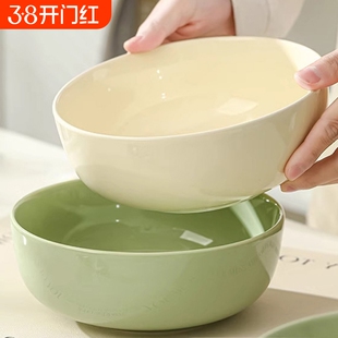 大号陶瓷汤碗家用2025新款汤面碗奶油碗个人专用大碗面条碗泡面碗
