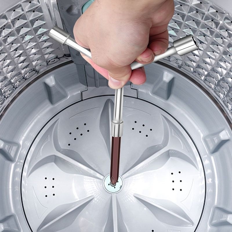 可入缘洗衣机拆卸工具一套搞定