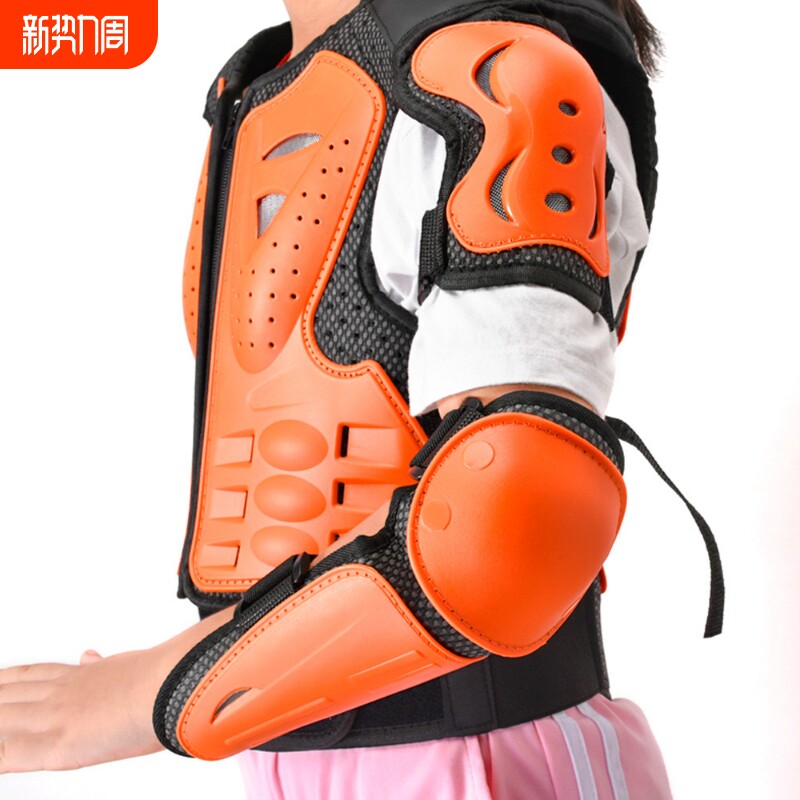 跨境1416款新品防护儿童护甲 户外平衡车防摔护甲套装轮滑护具