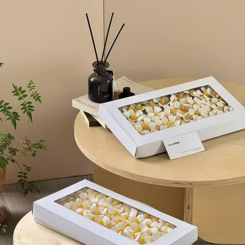 紫罗兰香皂花仿真干花五瓣花手工diy永生花束礼盒配装饰花艺材料