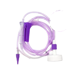 鑫一次性肠内供应管路鼻饲盖子营养输液管医用无菌泵用型喂食器