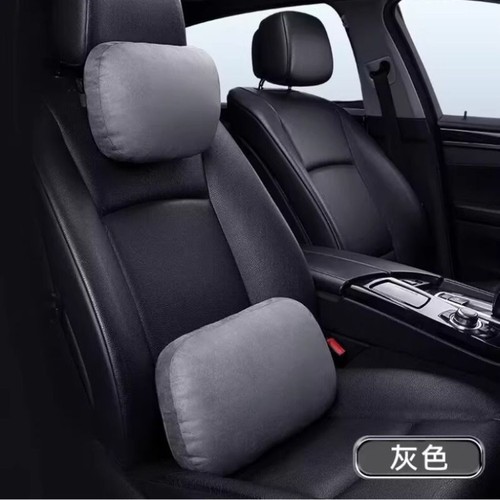 汽车腰靠头枕颈枕奔驰座椅靠腰护腰开车靠枕四季通用车内饰品昼夜