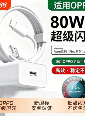 适用OPPO充电器120W超级闪充