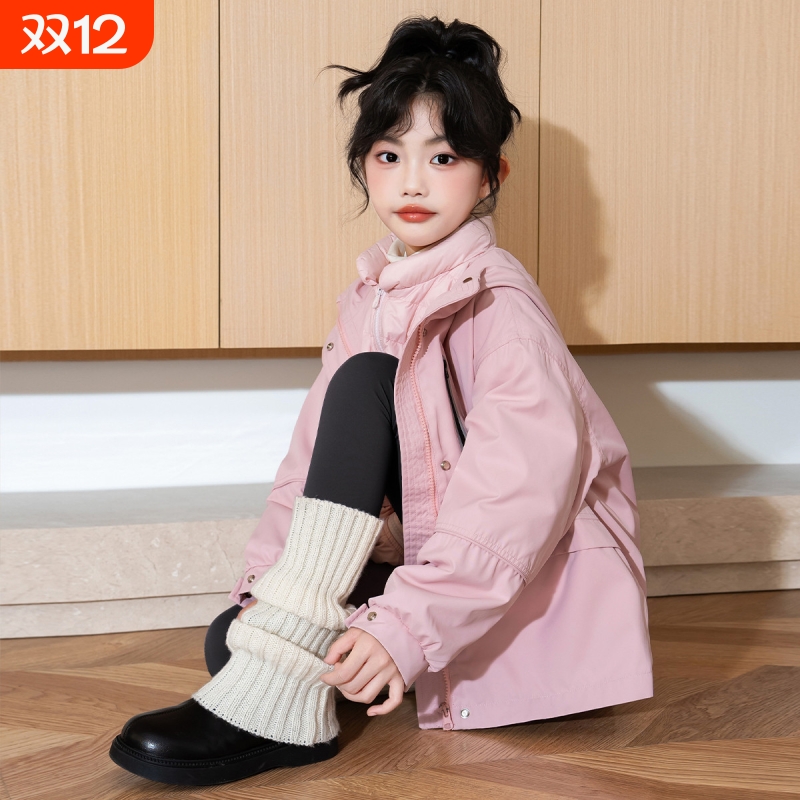 TONLION 唐狮童装高级感儿童户外防寒羽绒服2025年冬装新款