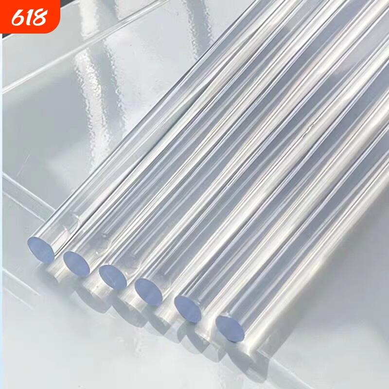 热熔胶棒7mm11mm强力透明热溶胶条热熔胶枪手工DIY高粘速溶胶棒