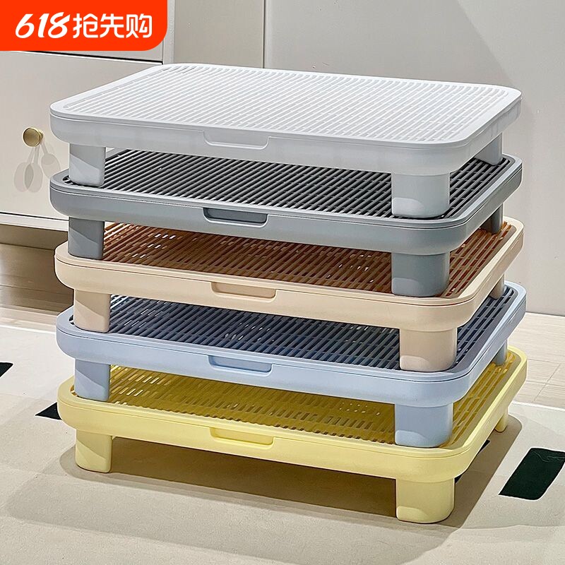 猫砂垫防带出双层猫砂控砂垫猫厕所蹭脚控砂台猫砂盆猫咪宠物用品