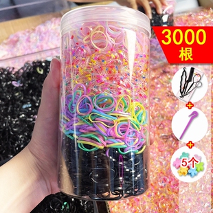 儿童一次性皮筋小圈女孩扎头发圈橡皮筋宝宝头绳发绳发饰不伤发