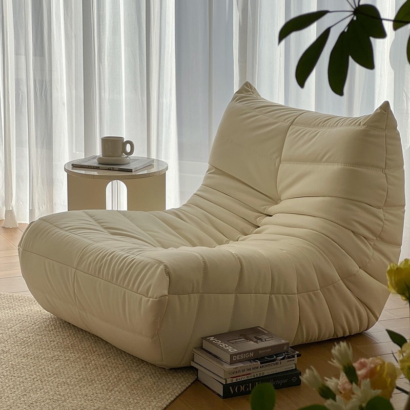 懒人沙发毛毛虫沙发椅客厅阳台单人小沙发卧室可睡可躺榻榻米休闲