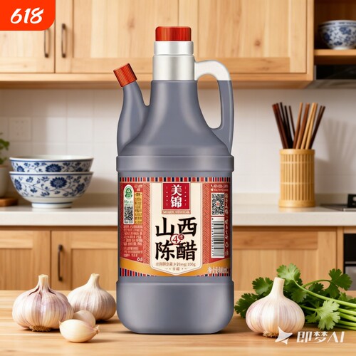 美锦山西陈醋4度多规格桶装酿造家用食醋特产凉拌食用