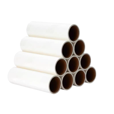 粘毛卷纸粘毛器滚筒可撕式替换芯衣服去沾毛滚刷粘纸滚粘尘纸除尘