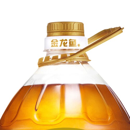 金龙鱼浓香纯正花生油5L压榨家用一级炒菜植物油桶装食用油新日期
