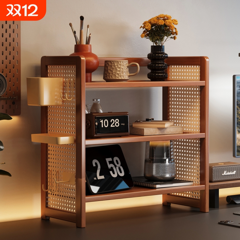 桌面书架桌上置物架洞洞板家用