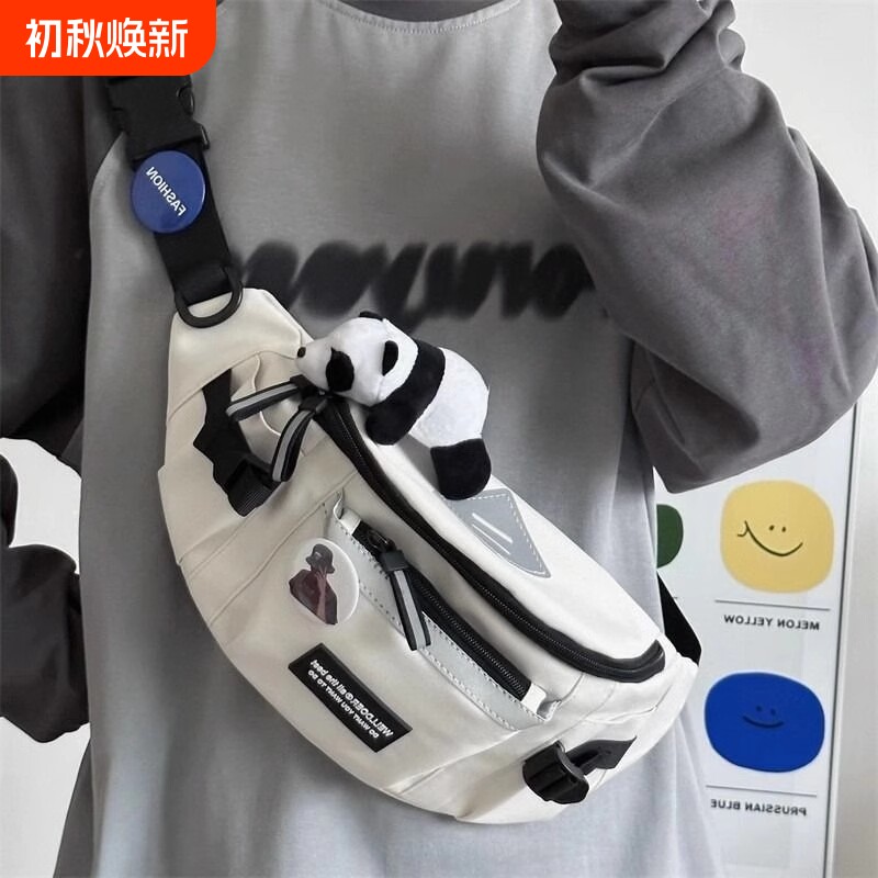 斜挎包学生百搭大容量图片