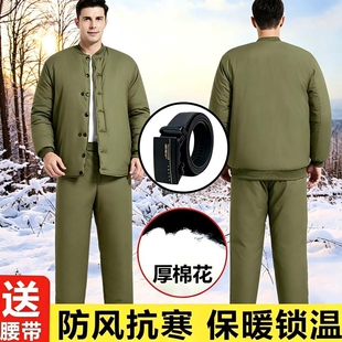 老式劳保棉袄男煤矿井下棉服防寒保暖套装冷库专用87式棉衣棉裤