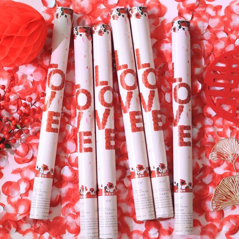 结婚礼炮礼花筒花瓣订婚专用图片