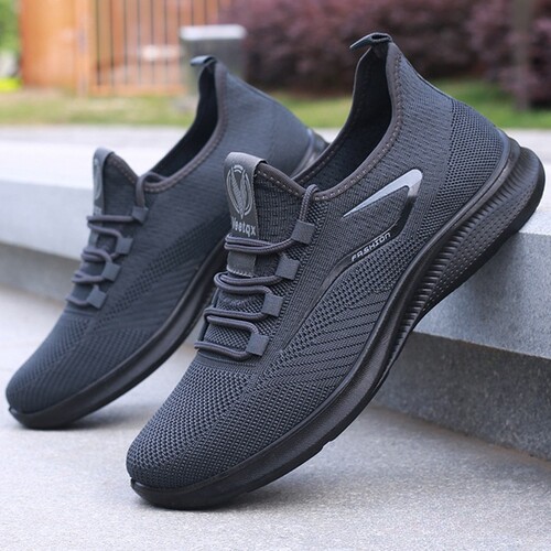 回力外贸飞织男鞋春夏网鞋跨境shoes 男休闲鞋聚氨酯透气网面运动
