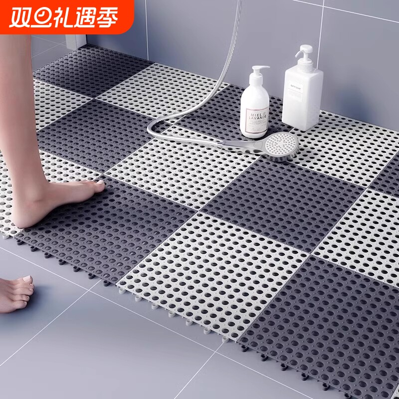 淋浴房浴室地垫洗澡专用卫生间门口厕所洗手间厨房脚垫子防水防滑