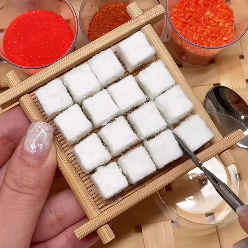 霉豆腐玩具套装diy自制手工2026火爆儿童互动游戏网红仿真毛豆腐