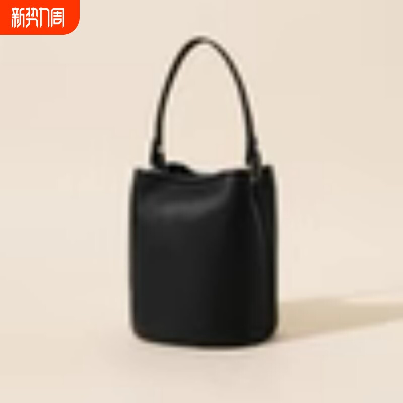 店酷奇头层牛皮水桶包新款春夏真皮女包小众轻奢高级单肩斜挎手提