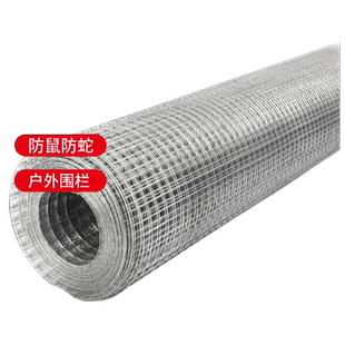 钢丝网铁丝网养殖鸡鸭网防鼠防蛇护栏围栏防裂网格网防护抹灰果园