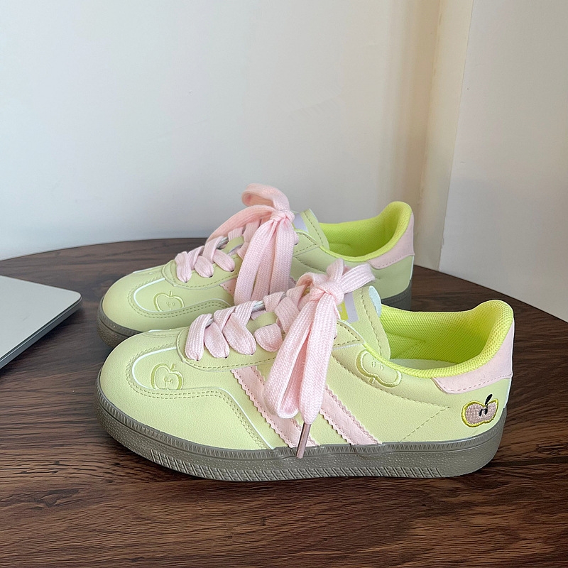 品牌断码阿甘德训鞋女鞋子2025新款爆款夏季超火百搭厚底小白运动