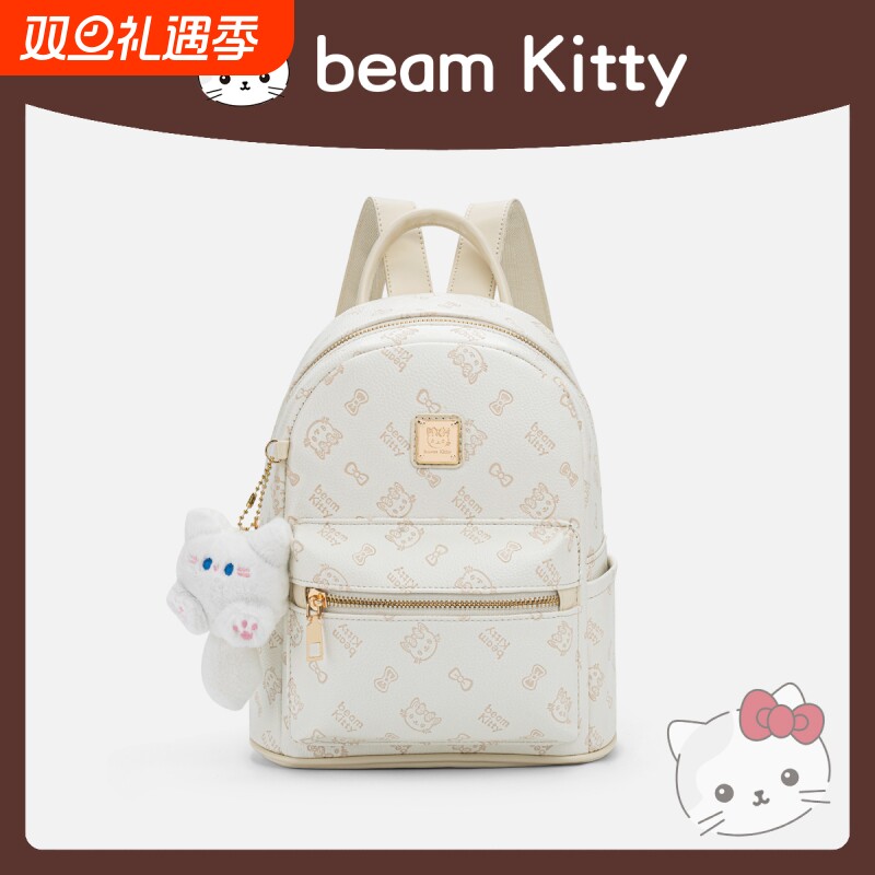 卡通包包女包2025新款小众双肩包女大学生通勤轻便旅游背包防水