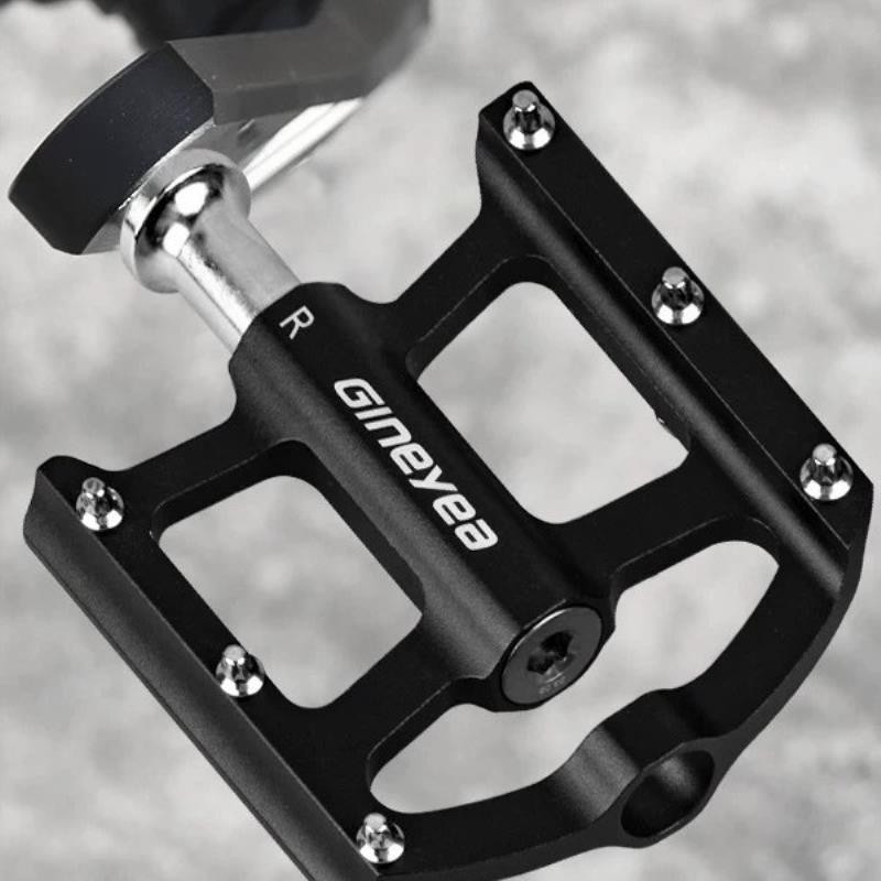 景晔K325公路车脚蹬铝合金培林脚踏板儿童车踏板粉色紫色脚蹬