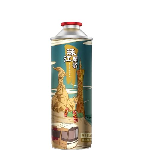 鲜爽麦香味|珠江原浆啤酒