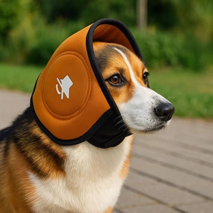 宠物狗狗头饰防噪耳罩护耳减噪隔音犬用防惊吓安抚情绪头套