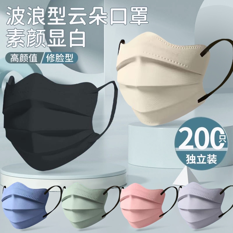 成人云朵型护眼角医用外科口罩