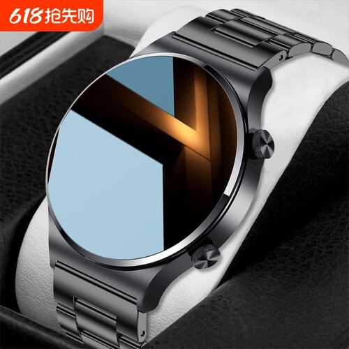 新款watch4智能手表蓝牙通话多功能华强北黑科技健康运动监测血压心率防水微信打电话大屏音乐超薄表带睡眠