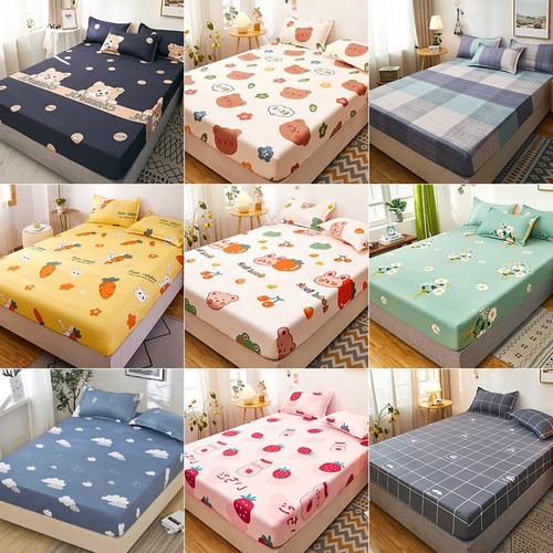 A级母婴床笠单件水洗棉床罩