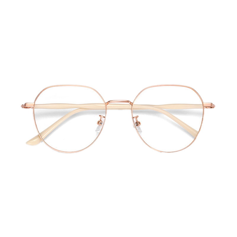 防蓝光防辐射眼镜女圆脸潮复古韩版显瘦男文艺配近视度数素颜镜框