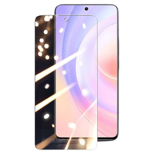 适用荣耀90GT曲面屏高清钢化膜X50i/X40i/X30/X20全屏覆盖防爆抗指纹80GT手机膜honor50se/30/20防蓝光保护膜