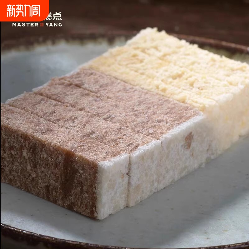 杨先生手工芡实糕点八珍糕健康孕妇零食茯苓桂花糕早餐传统饱腹