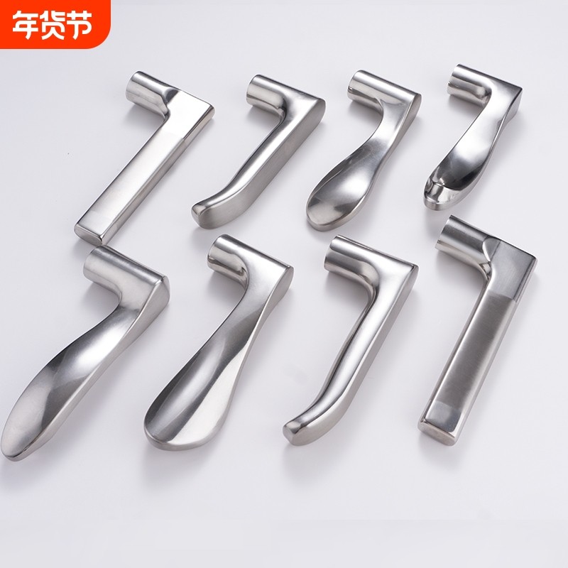 门把手手柄卧室门卫生间门锁通用把柄配件锁心卫浴室内五金安装