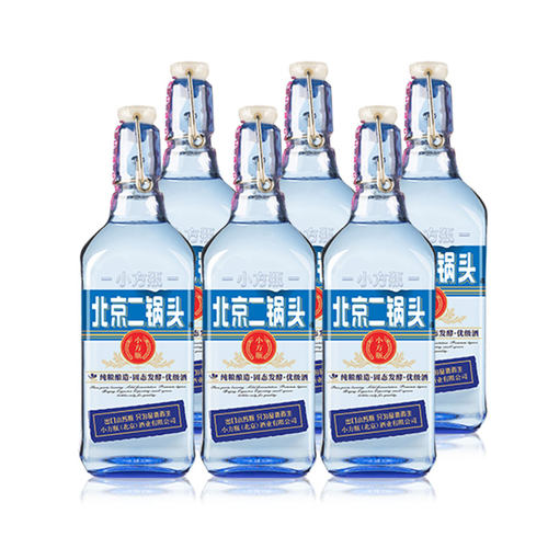 北京二锅头蓝瓶42度清香型白酒