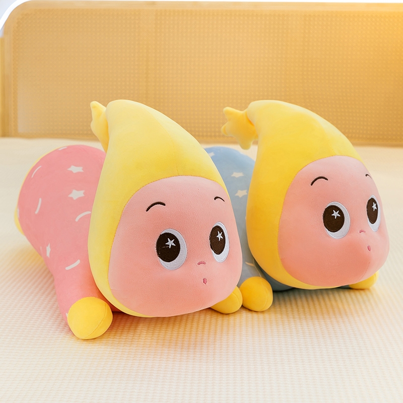 趴姿星星公仔玩偶睡觉抱枕