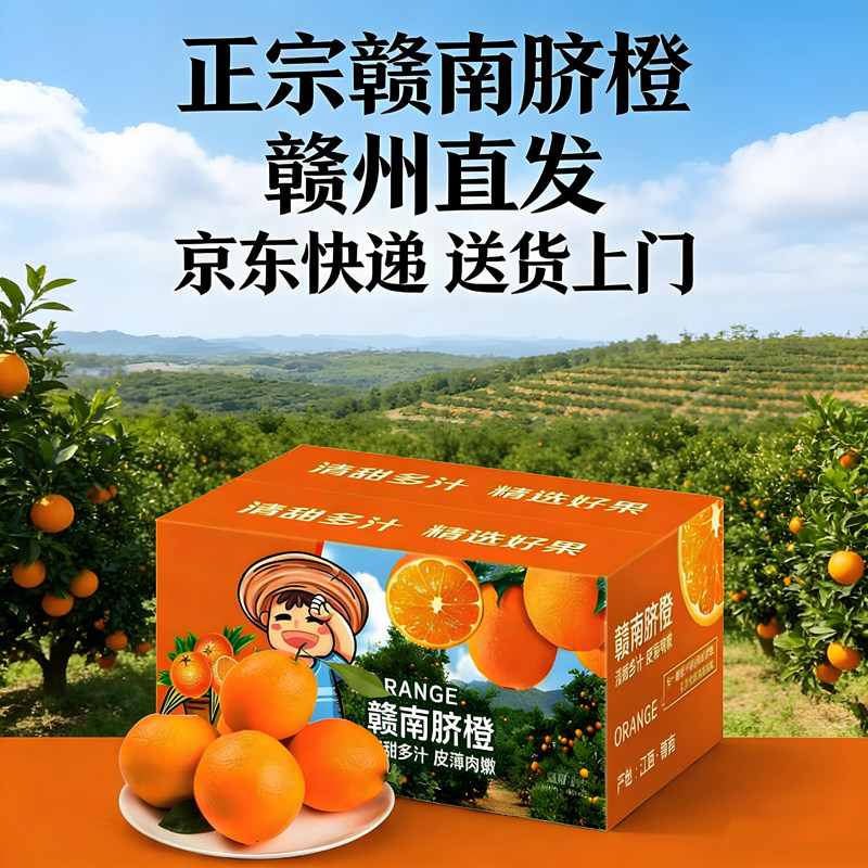 江西赣州脐橙源产地直发