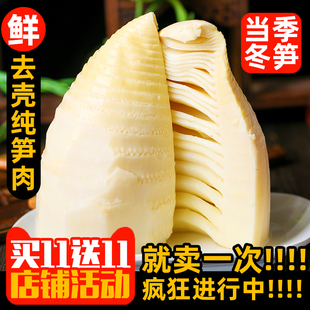竹笋冬笋新鲜2025新鲜野生竹笋水煮笋春笋清水笋楠竹笋蔬菜火锅