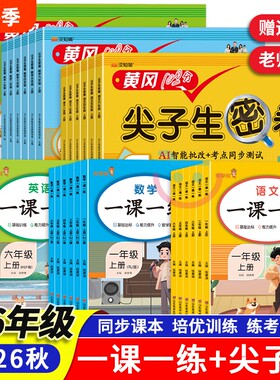 2026秋小学一课一练加尖子生密卷