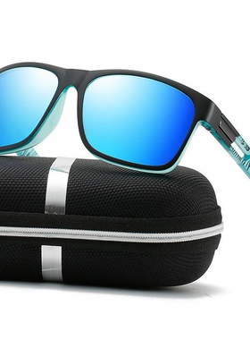 新款男女偏光太阳镜运动款户外墨镜XY401炫彩膜眼镜骑行镜驾驶镜