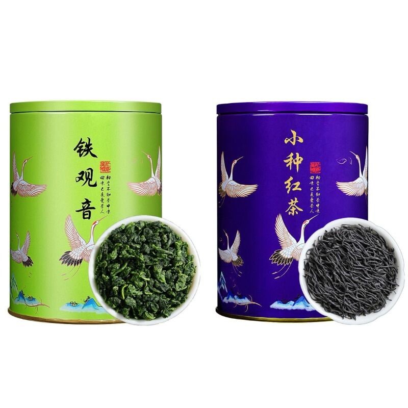 安溪铁观音正山小种新茶组合装罐装100gx2罐