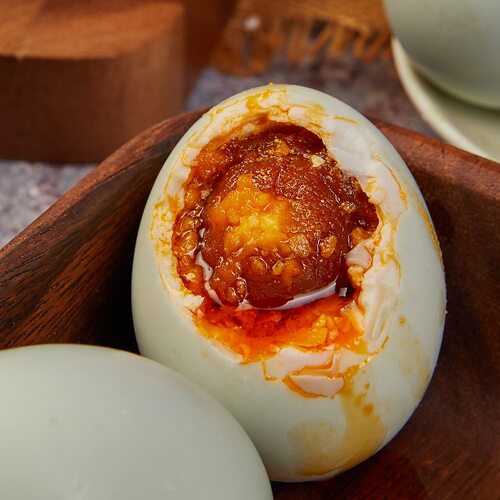 正宗高邮咸鸭蛋流油咸蛋熟鸭蛋非海鸭蛋整箱新鲜即食60g6农场真空
