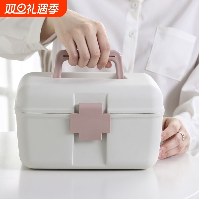 药箱家用医药箱药物品收纳盒儿童家庭装大号便携出诊急救医疗箱